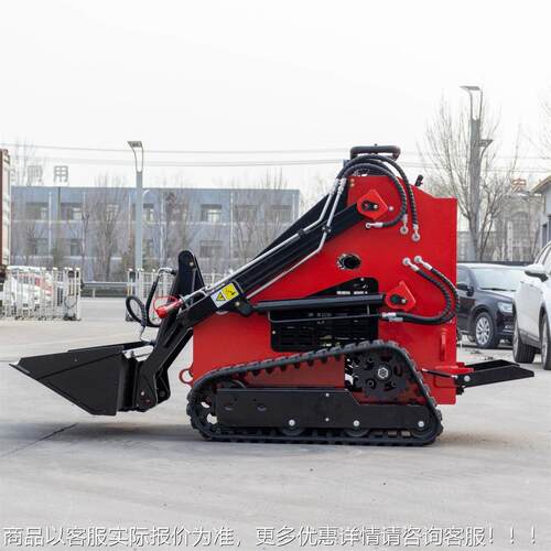 出口兰工程履923带装载机 HT波S38装0T滑移装载机 筑建物料卸小铲
