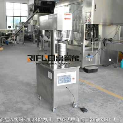 AL-54202半自动 封盖机 封马口铁封罐机 易拉盖罐机 奶粉罐封盖机