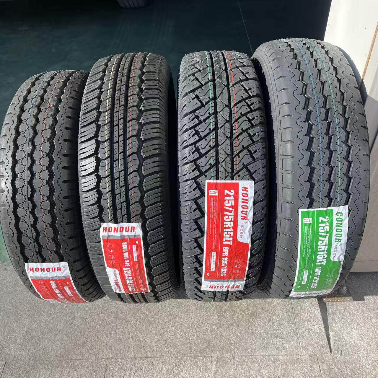 205/215/225/70/75R15R16LT/C全顺江铃宝典皮卡车加厚载重轮胎