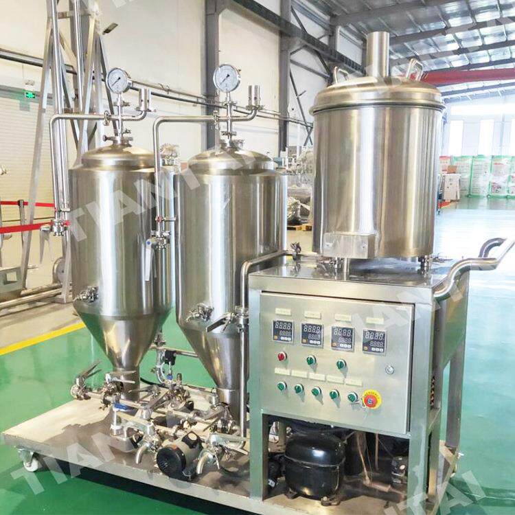 50L微型家酿精酿啤酒设备 原浆啤酒设备免费技术指导 自酿啤酒机