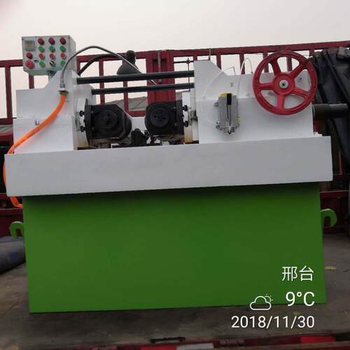 塔西机械滚花机自动网纹滚丝机建筑机械螺纹加工钢筋圆钢加工丝牙