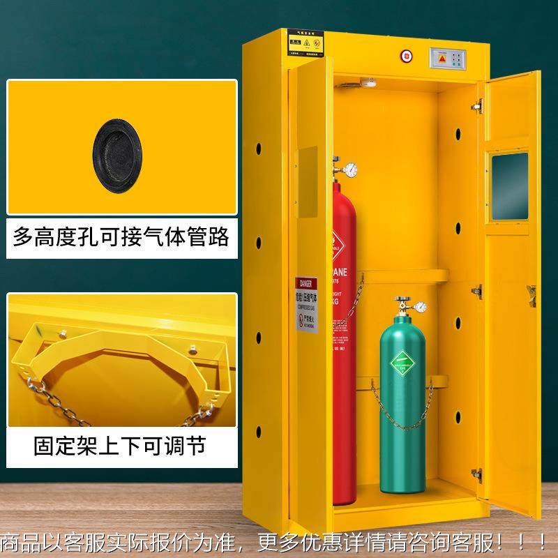 实验室能报警全气瓶柜智CQFLS-QP防爆乙炔煤气罐存储柜气钢体安全,商业/办公家具,办公储物柜,淘宝优惠券,粉丝福利购,淘宝优惠卷