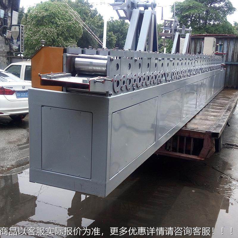 抗卷风帘门加工设备 金属DKI冷弯门成型机防火边框辊压成型设 备