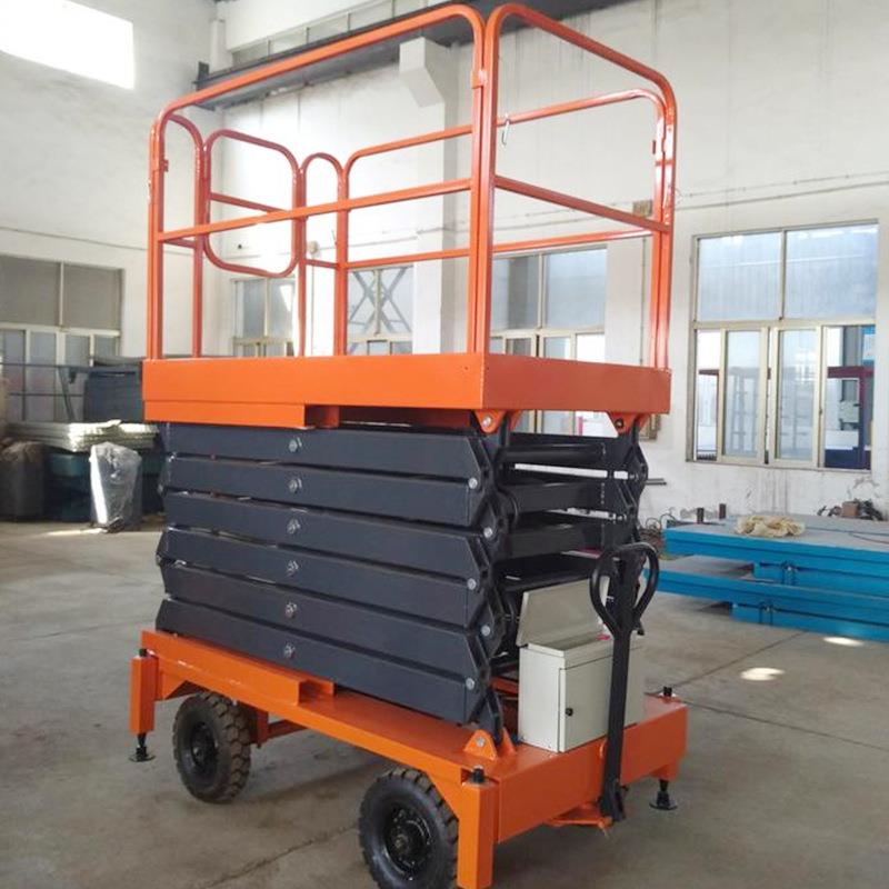 剪叉式移动升降机现货全自动液压高空作业车升降平台电动