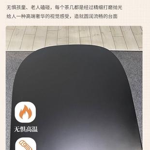 北欧轻奢简约玻璃钢茶几小户型客厅沙发角几床头储物柜阳台桌边几