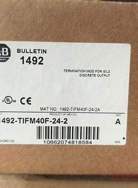 议价AB罗克韦尔 1492-TIFM40F-24-2 安全继电器维修
