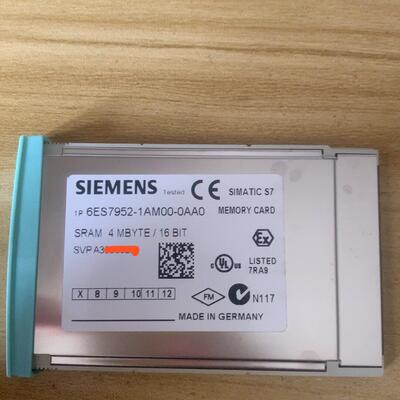 议价6ES7952-1AM00-0AA0 存储卡 SRAM 4MBYTE 16BIT 工控配件维修