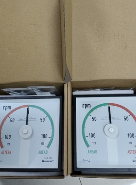 议价120-0-120 ±10V COMPLEE 船用指针转速表 船舶测速仪表维修