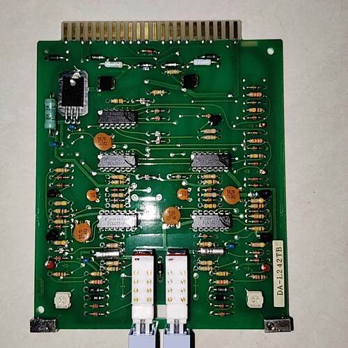 议价DA-L242TB JRCS工控电路板 船舶自动化控制板维修