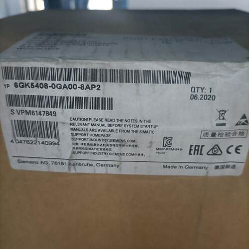 议价6GK5408-0GA00-8AP2 工控交换模块 工业自动化控制配件维修