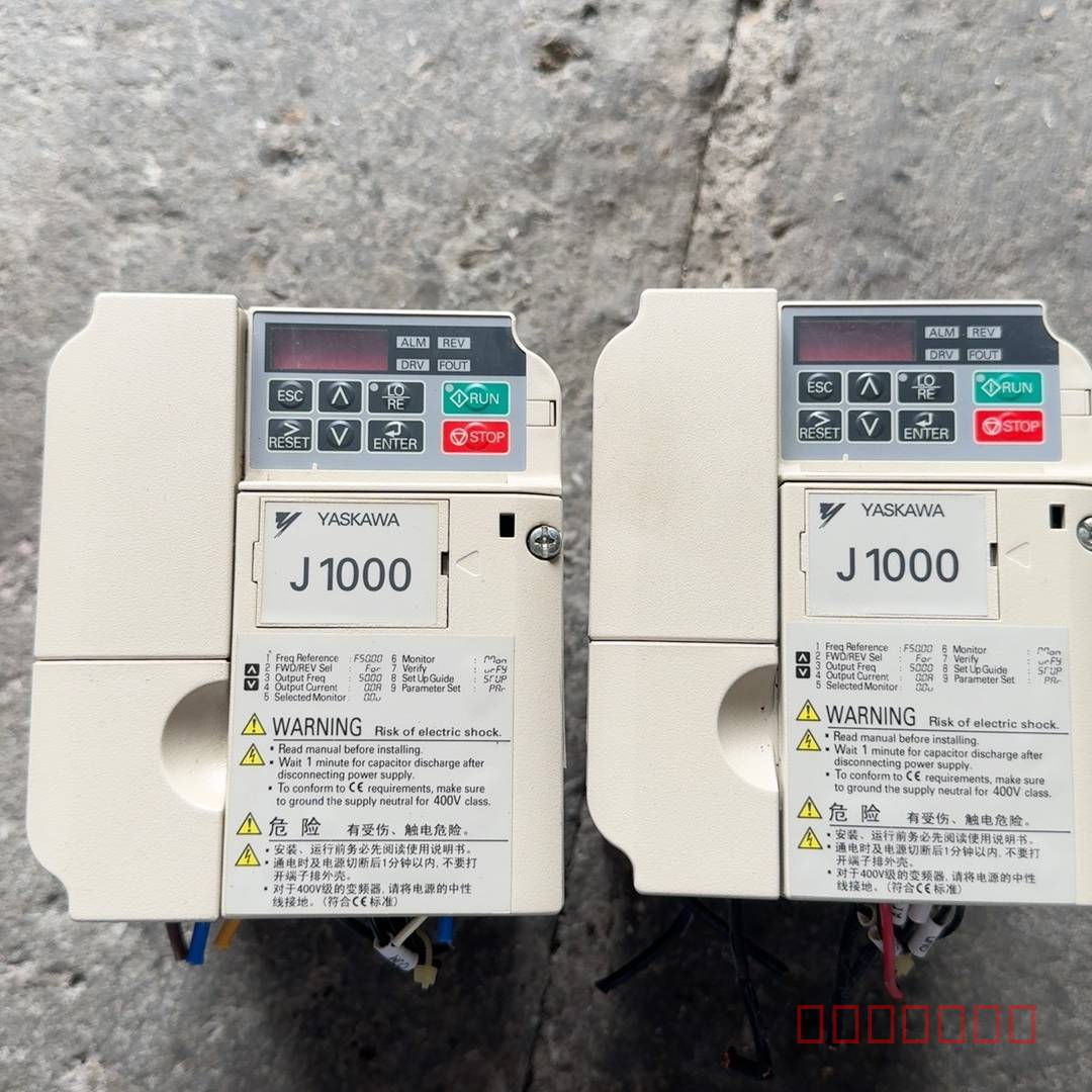 议价出售拆机安川J1000变频器 1.5KW 380V 功维修