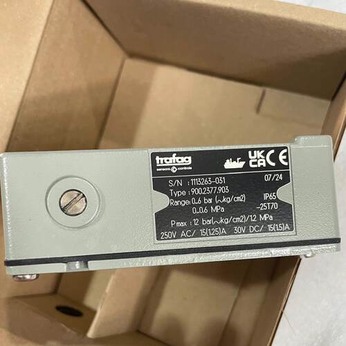 议价900.2377.903 trafag压力开关 0-6bar IP65压力控制器维修