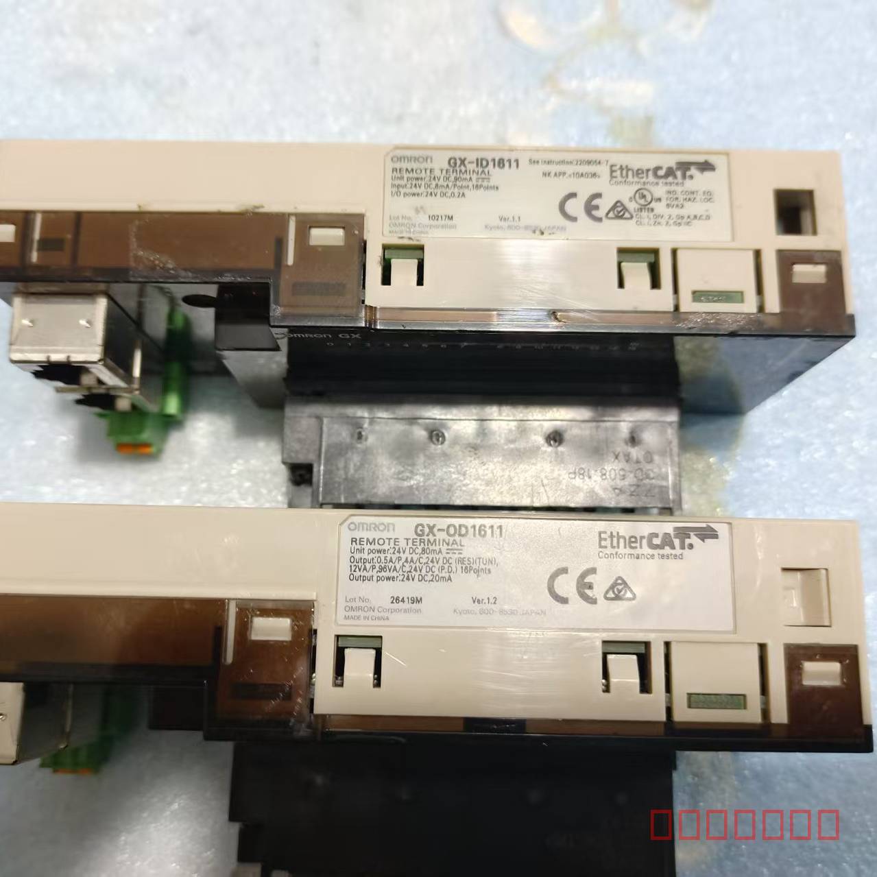 议价欧姆GX-ID1611和GX-OD1611远程终端模块，维修