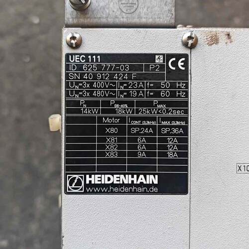 议价UEC111 625777-03 海德汉工控自动化驱动模块维修