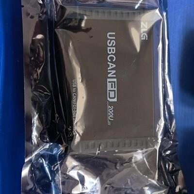 议价USBCANFD-200U CANFD接口模块 ZLG USB转CAN通讯转换器维修