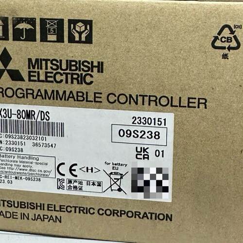 议价FX3U-80MR/DS 可编程控制器 工业自动化控制模块维修