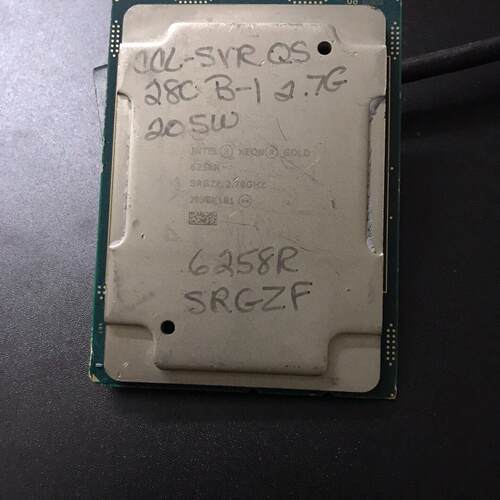 议价6258R SRGZF 至强金牌CPU 服务器处理器 2.70GHz维修