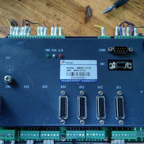 议价MB400 V1.54 TOPCONT拓普机械手控制工业工控控制器维修