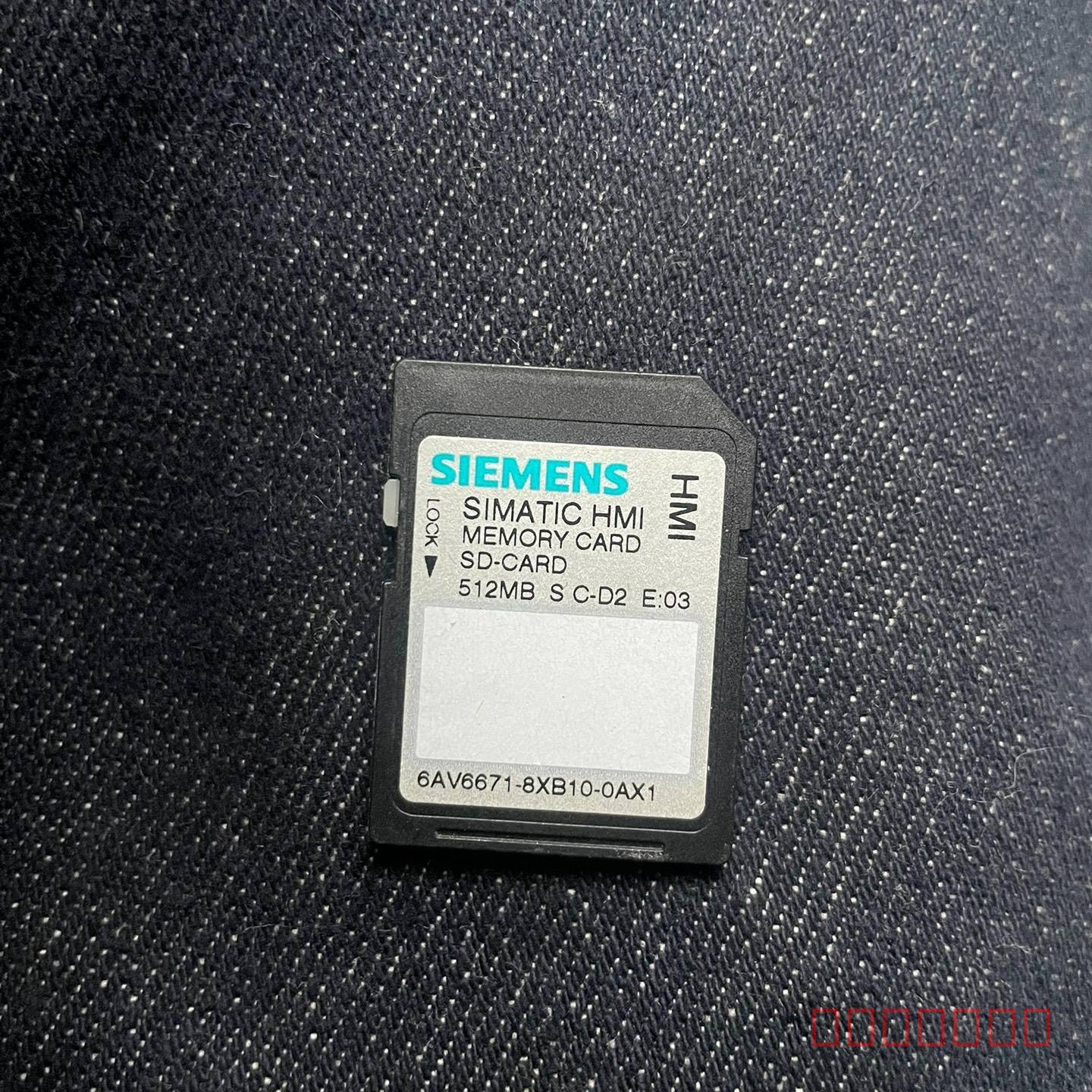 议价西门子6AV6671-8XB10-0AX1内存SD卡512M维修