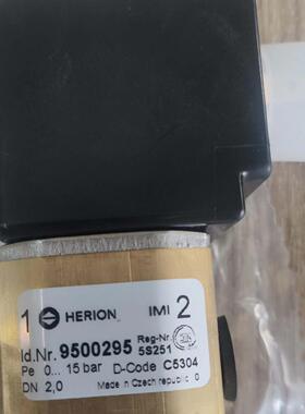 议价9500295 点火电磁阀 HERION工业自动化工控配件维修