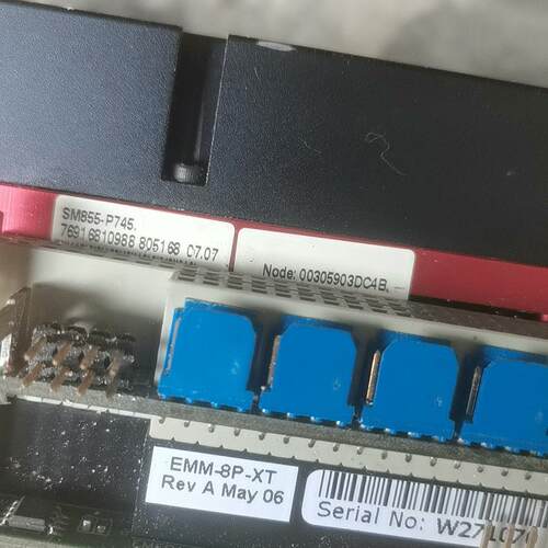 议价SM855-P745 EMM-8P-XT 工控自动化模块 控制板卡维修