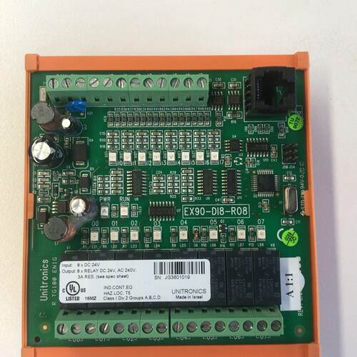 议价EX90-DI8-R08 工控采集模块 UNITRONICS工业控制模块维修