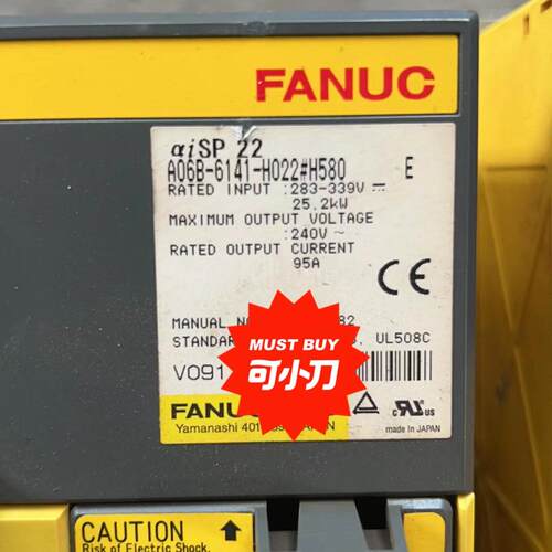 议价A06B-6141-H022#H580 发那科驱动器控制器维修