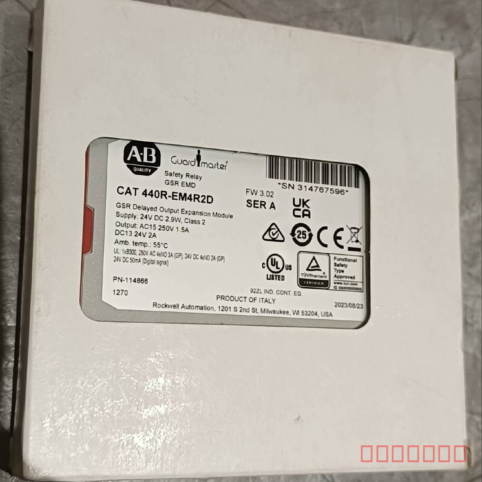 议价全新440R-EM4R2D 罗克韦尔安全继电器，维修