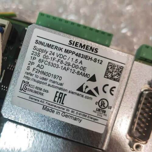议价6FC5303-1AF12-8AM0 MPP483IEH-S12 PLC按键面板工控器材维修