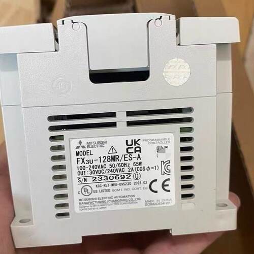 议价FX3U-128MR/ES-A 可编程控制器 工控自动化控制模块维修