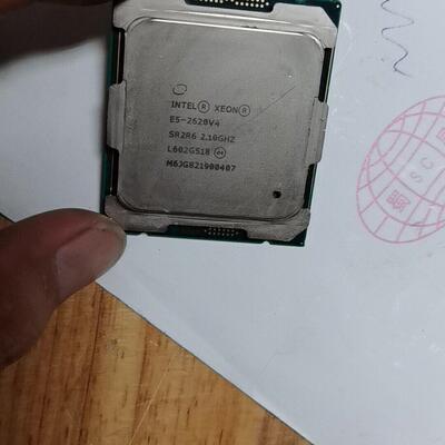 议价E5-2620V4 SR2R6 CPU处理器 适配HP R730 3650M5维修