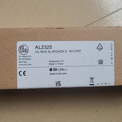 议价AL2325 易福门模块 IO-Link1.1 M12 IP67 工控模块维修