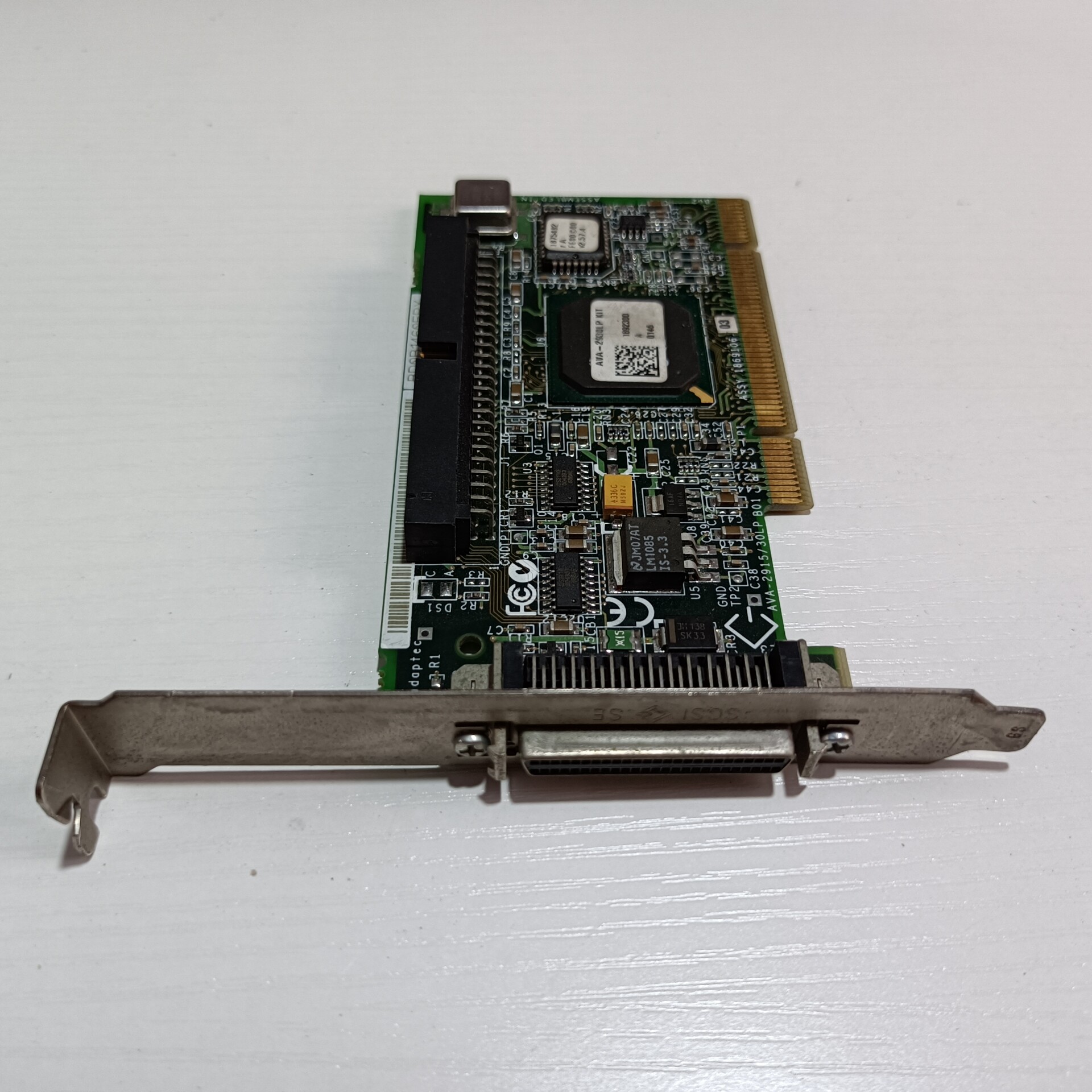 议价AVA-2915/30LP B01 SCSI卡 Adaptec PCI工控适配卡维修图片