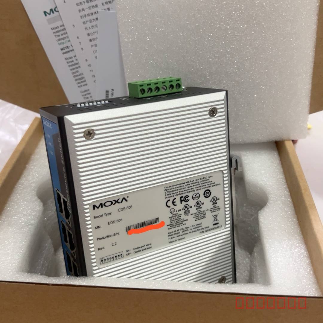 议价全新闲置MOXA EDS-308，功能包好，非功维修