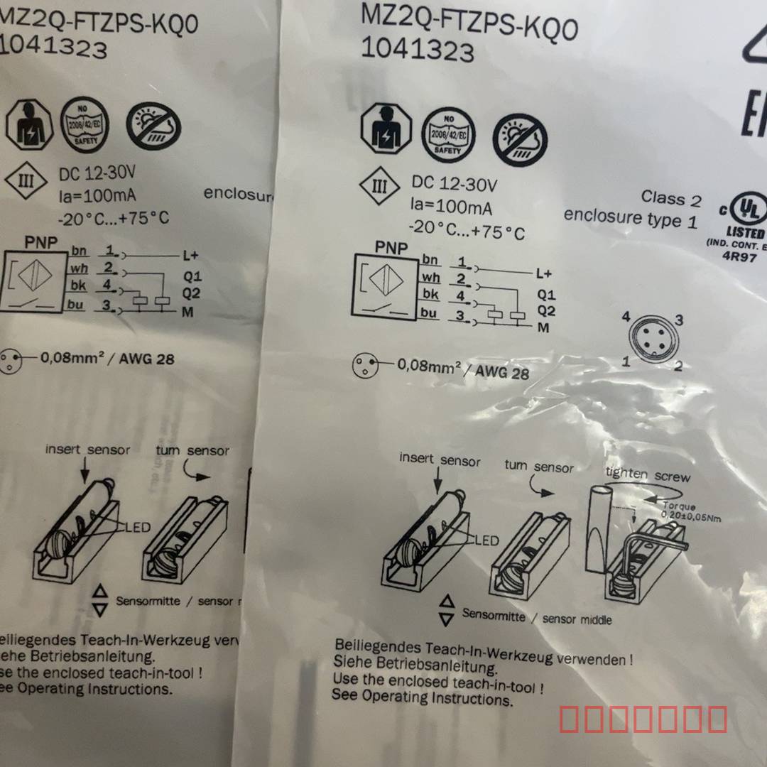 议价传感器，型号MZ2Q-FTZPS-KQ0，订维修