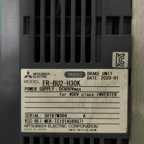 议价FR-BU2-H30K 制动单元 适配400V级变频器维修
