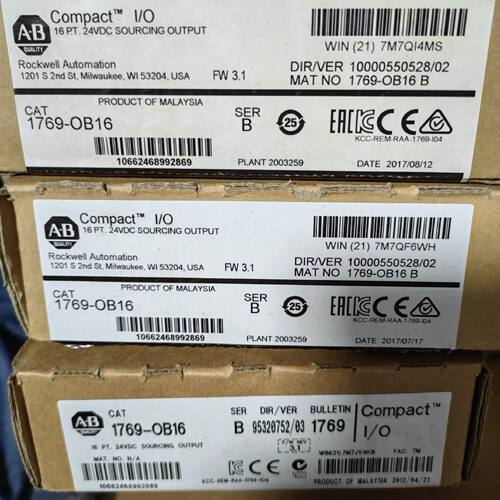 议价1769-OB16 罗克韦尔 Compact I/O 24VDC输工控模块维修
