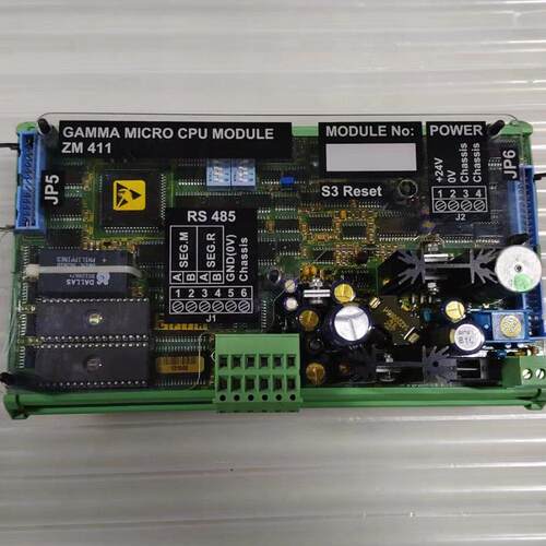 议价ZM411 CPU模块 SAM GAMMA MICRO RS485工业工控板维修