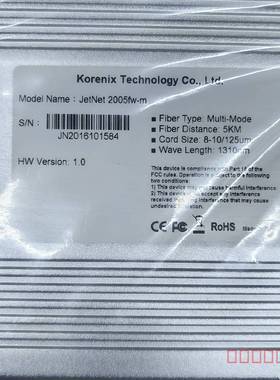 议价科洛理思 Korenix JetNet 2005fw-m 4维修