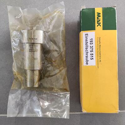 议价M25 C2/2 DAH 水冷油嘴 MAK马克工业配件维修