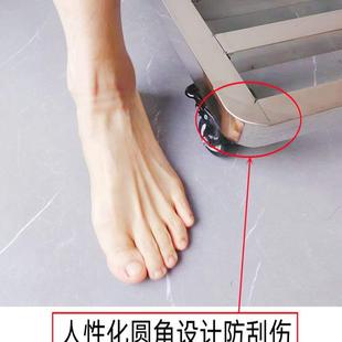 圆角万向轮底座滑轮底托带轮托盘移动底座长方形花托花盆滚轮底架