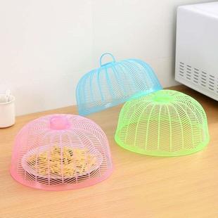 扣菜食物罩扣篮家用盖子防蚊饭碗通风迷你圆形提手桌上桌罩饭菜