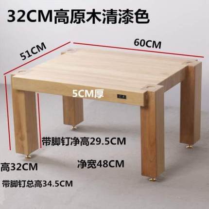 单层机架避震专业功放机脚架柜设备影院脚钉音响汇声机柜器柜实木