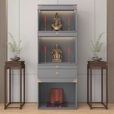 佛龛新中式立柜现代轻奢佛柜三层香案供台柜家用菩萨供桌财神神台