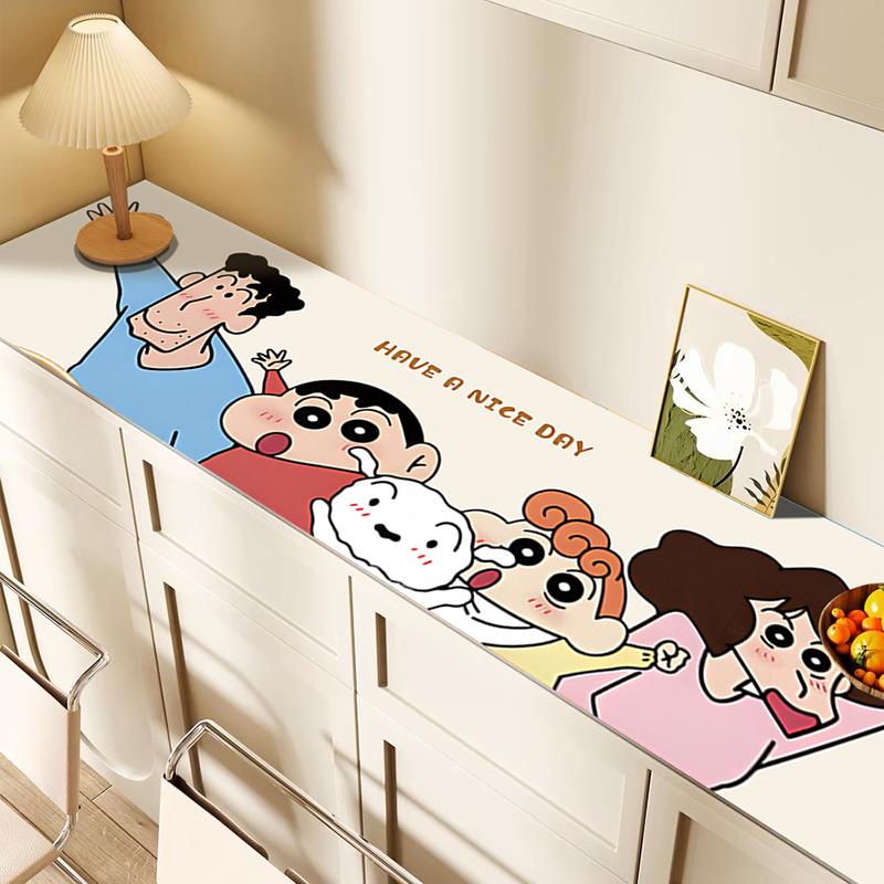 玄关鞋柜垫电视柜桌垫矽藻泥入户餐柜桌布保护垫子台面防脏盖布