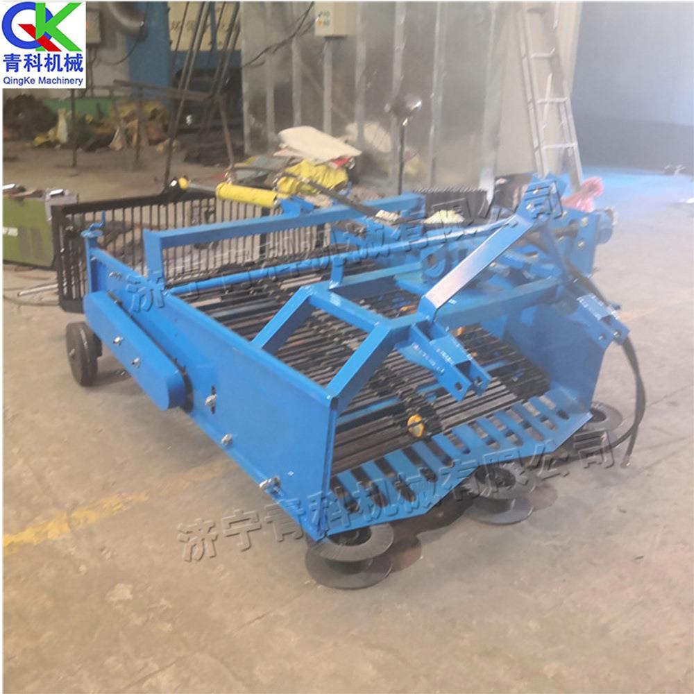 田间管理捡石机 土壤筛石自动装车机 后置牵引式农田石头清理机