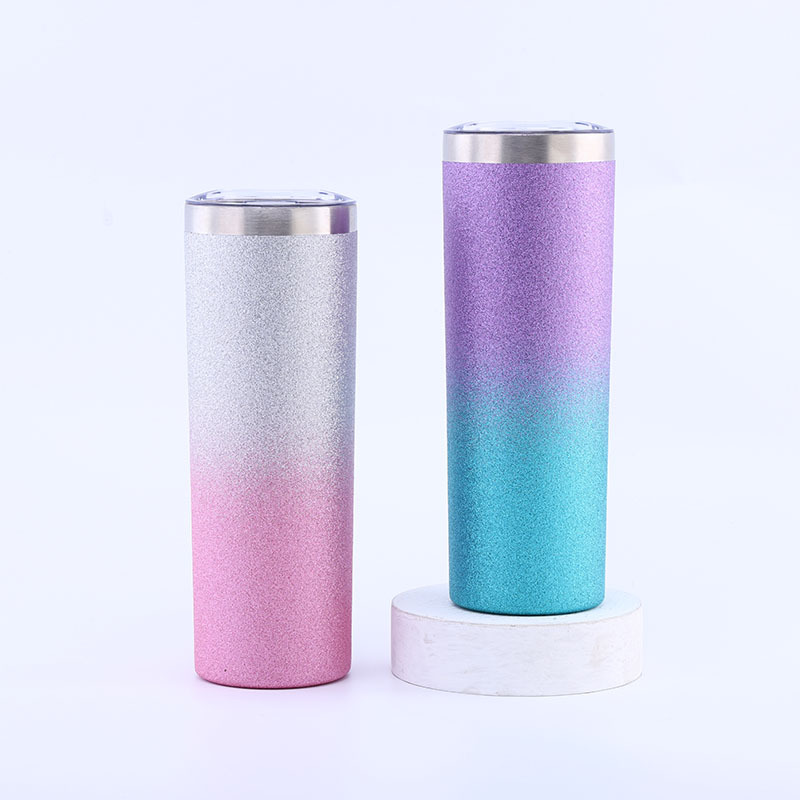 大容量不锈钢直身杯双层吸管杯真空户外车载保温咖啡杯便携式密封