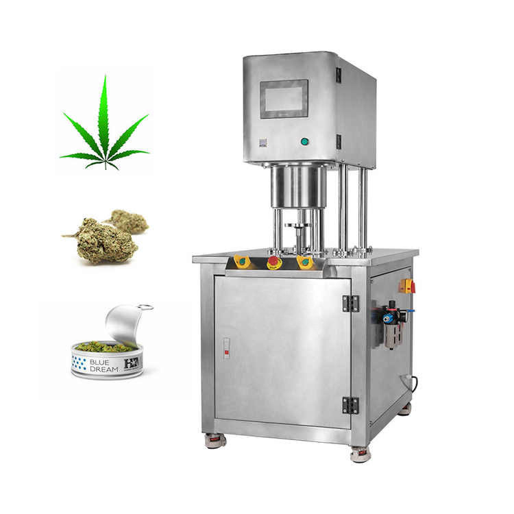 封罐机厂家 半自动抽真空马口铁罐封口机 奶粉罐充氮保鲜封口机