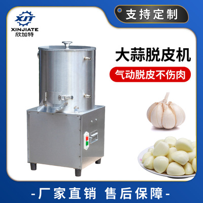 电动商用气脱大蒜脱皮机 不锈钢大蒜去皮机 剥蒜器全自动蒜仁蒜泥