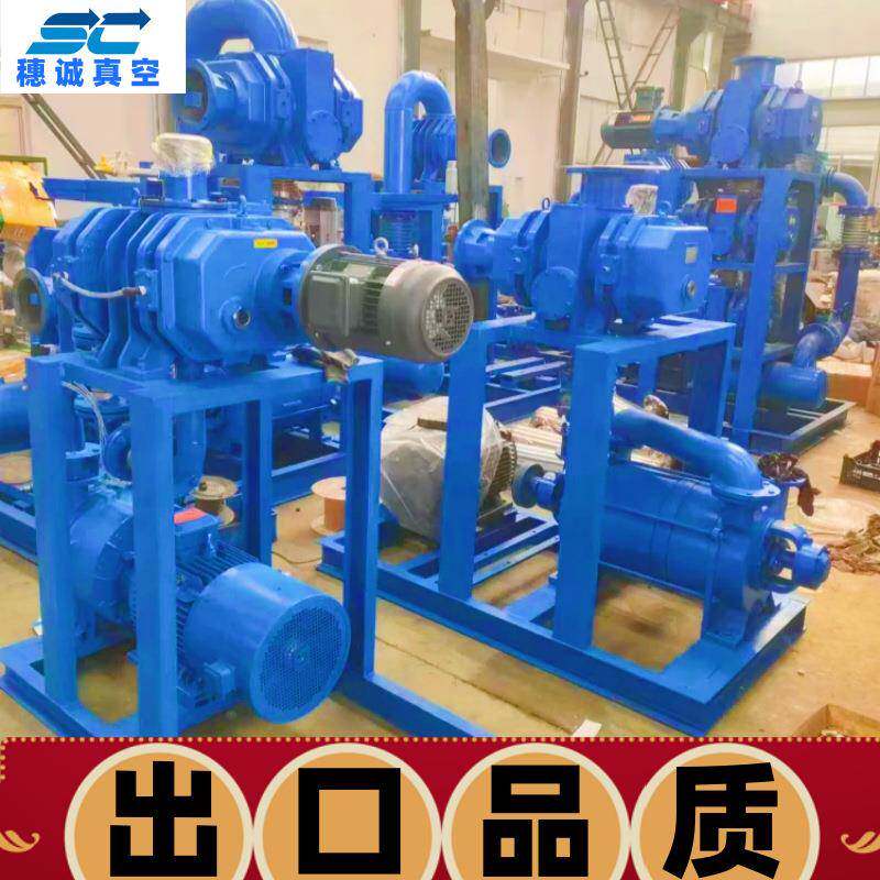 罗茨水环真空机组节能环保效率高噪音低穗诚JZJ2B30-2真空泵